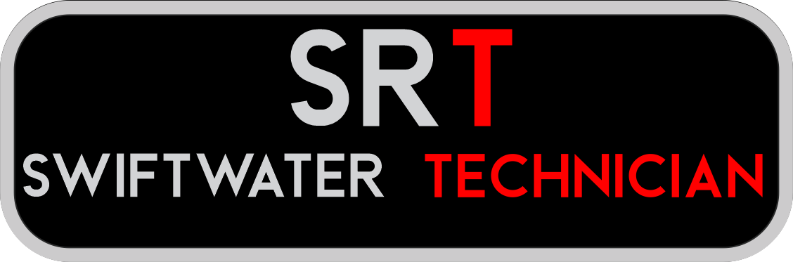 A black and white logo of water technology.