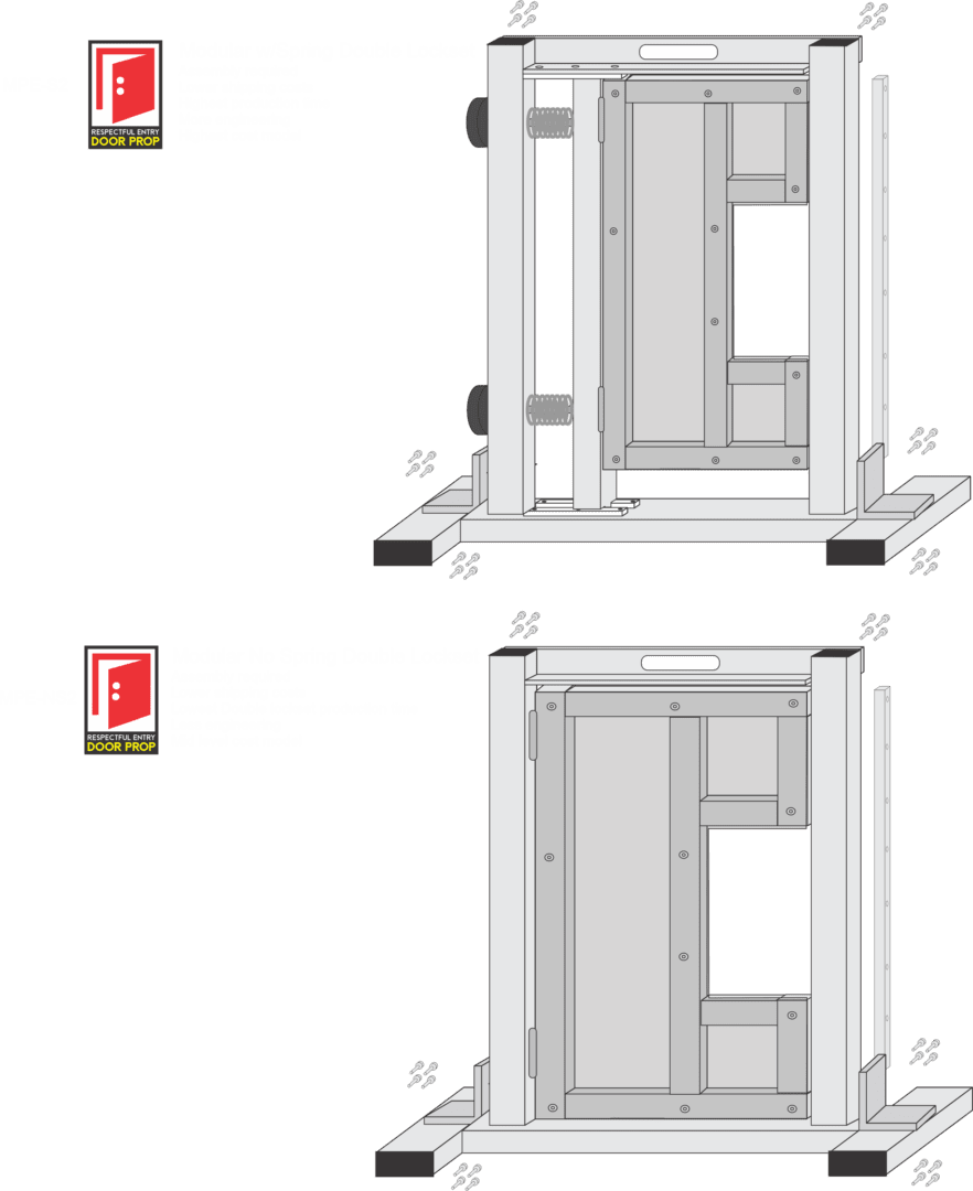 A green background with two different views of the same image.